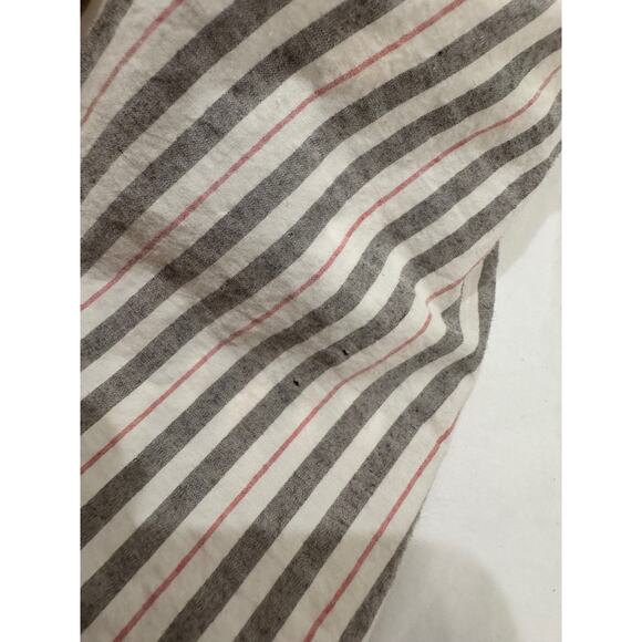 Isabel Marant Ajady Striped Button Down Shirt Women's 36 Organic Cotton Utility - Picture 5 of 16